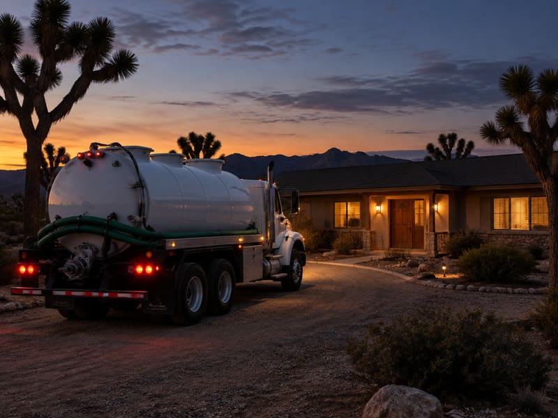 Emergency Septic Service in Lancaster, California